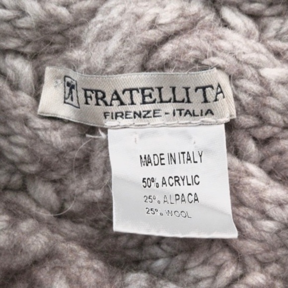 Fratelli Talli Cable Knit Neck Warmer - Picture 4 of 6